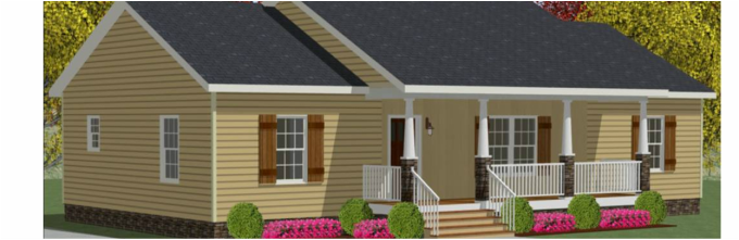 Ranch Style Modular Homes: The Ashwood is Strategically Custom-Designed So Every Room is Easy to Access - Hickory , NC