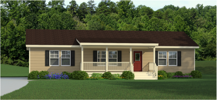 The Noble: A Ranch Style Modular Home with Upgraded Features to Improve Single Story Living - Charlotte, NC