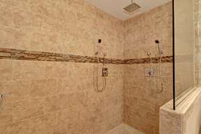 Full Tile Walk-in Shower