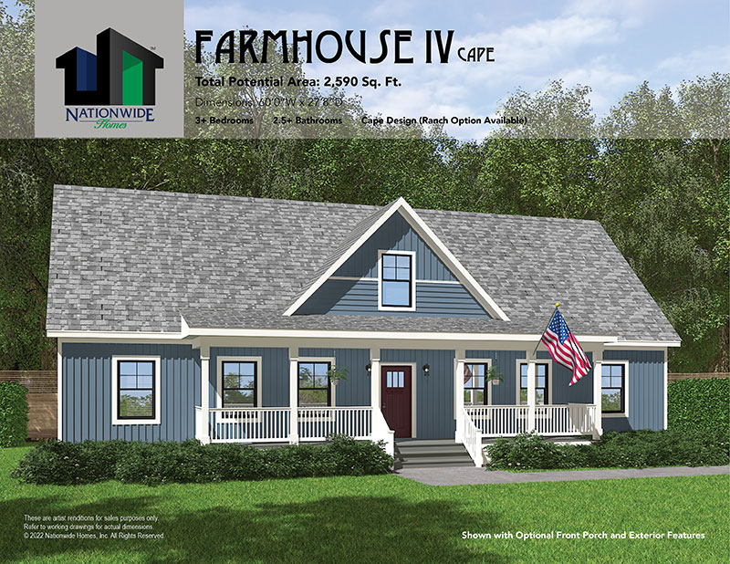 Silverpoint Homes - Farmhouse 4 Cape